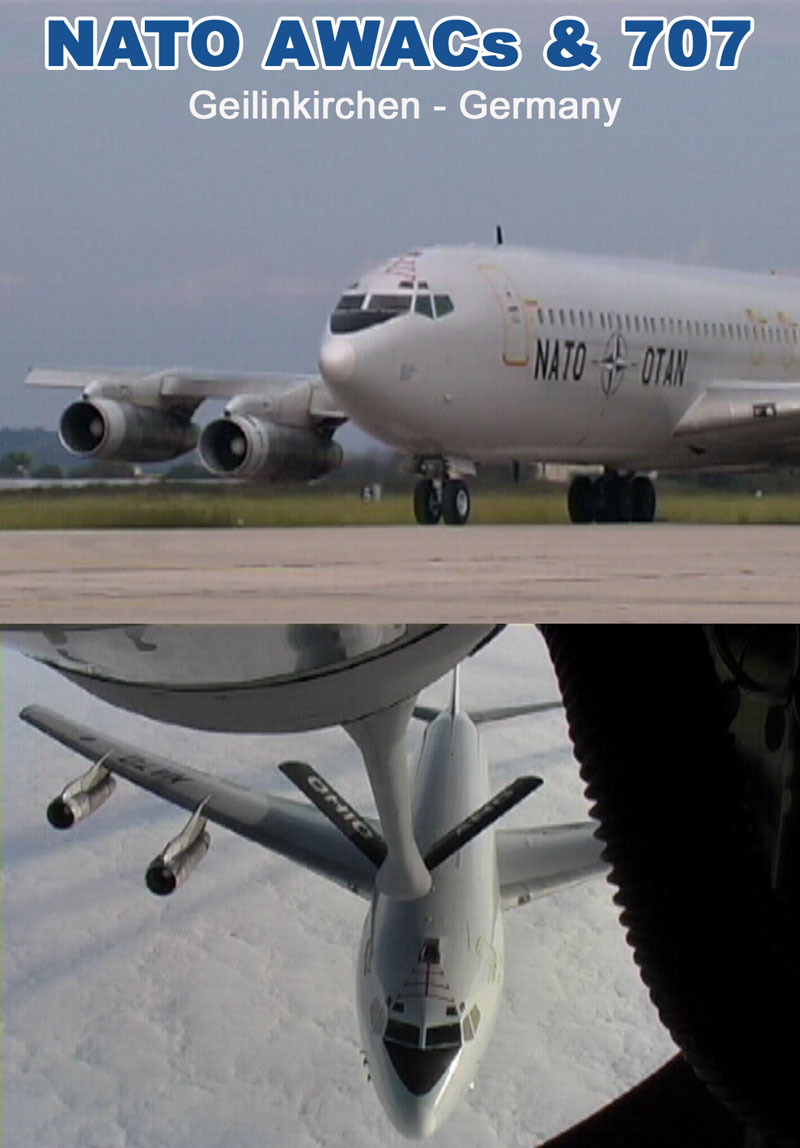 NATO Boeing 707 AWACs Action at Geilinkirchen