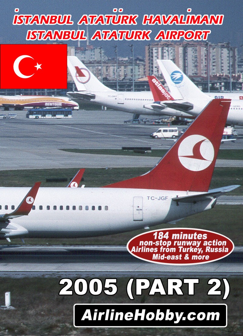 Istanbul Ataturk Airport Action 2005 part 2