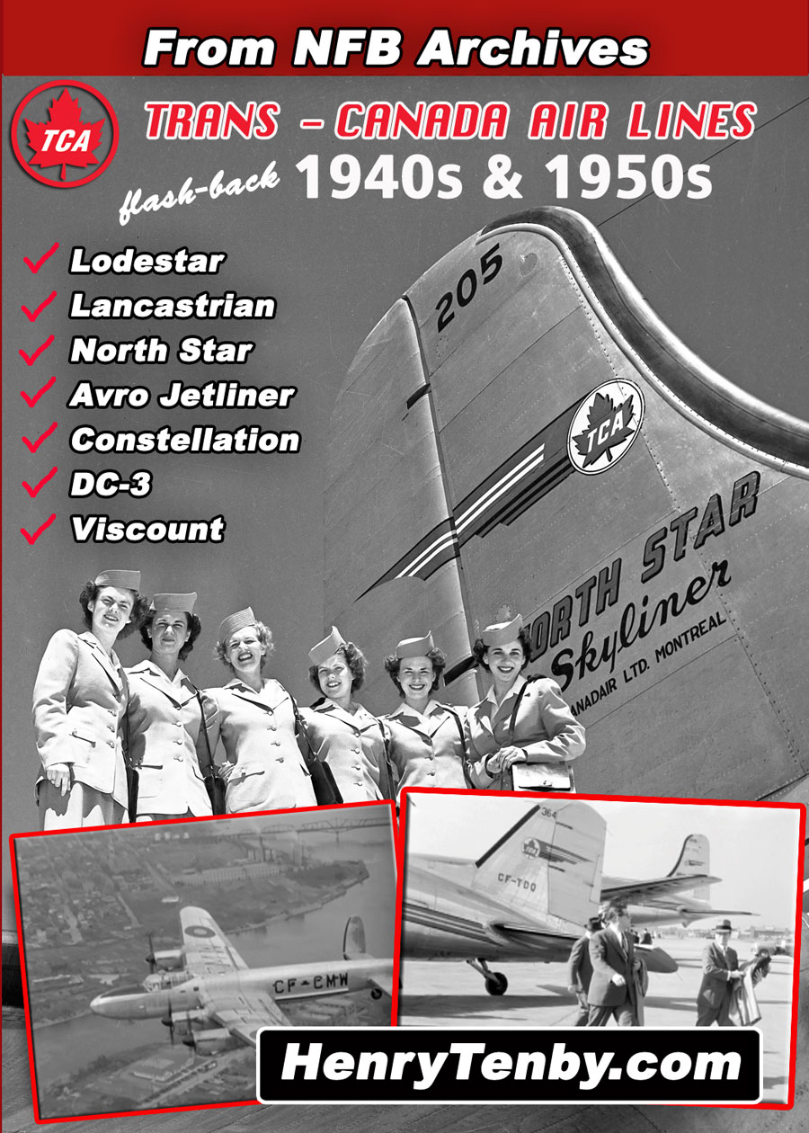 Trans Canada Air Lines 1940s and 1950s