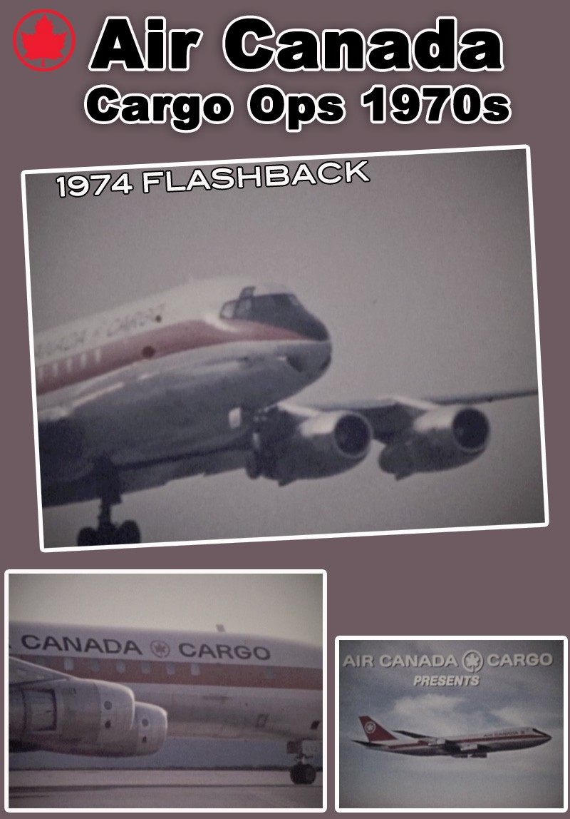 Air Canada Cargo Operations 1970s Film