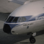 Finnair Se210 Caravelle in Small World film