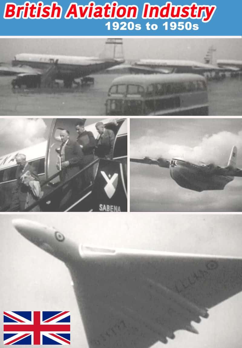 British Aviation Industry 1920s 1960s