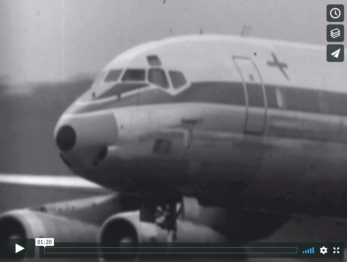 Flughafen Frankfurt Main Airport Operations 1970 - JetFlix TV video released