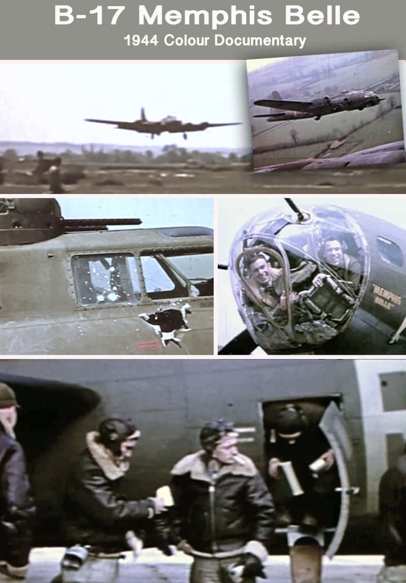 USAF B17 Memphis Belle 1944 movie