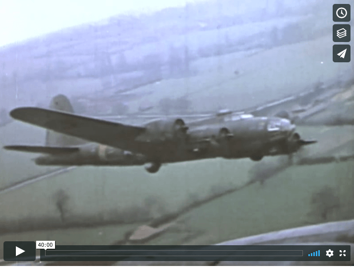 B-17 Flying Fortress Memphis Belle 1944 Technicolor movie