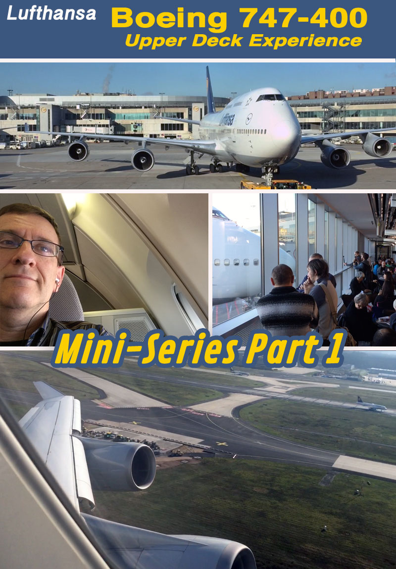 Lufthansa Upper Deck Boeing 747-400 Part1 mini series