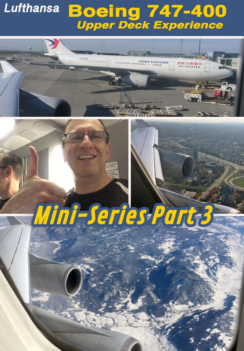 Lufthansa Upper Deck Boeing 747-400 Part 3 mini series