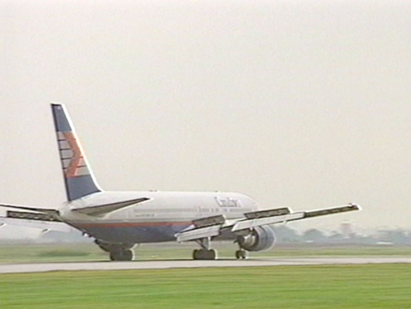 Canadian Airlines International Boeing 767-300ER landing at YYZ