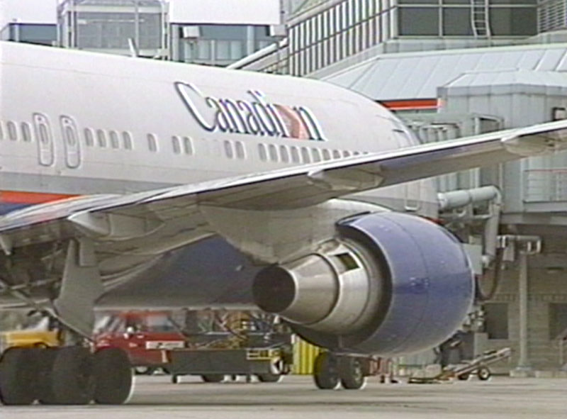 Canadian Airlines International Boeing 767-300ER at the gate at YYZ