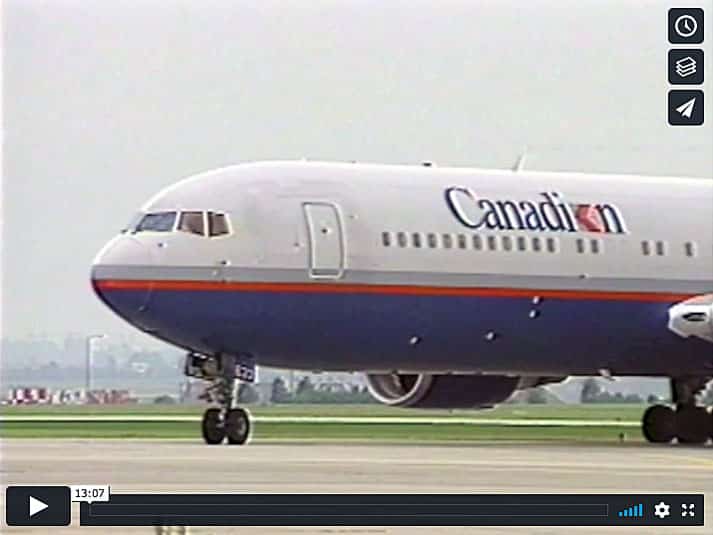 Canadian Airlines International 767-300ER on JetFlix TV