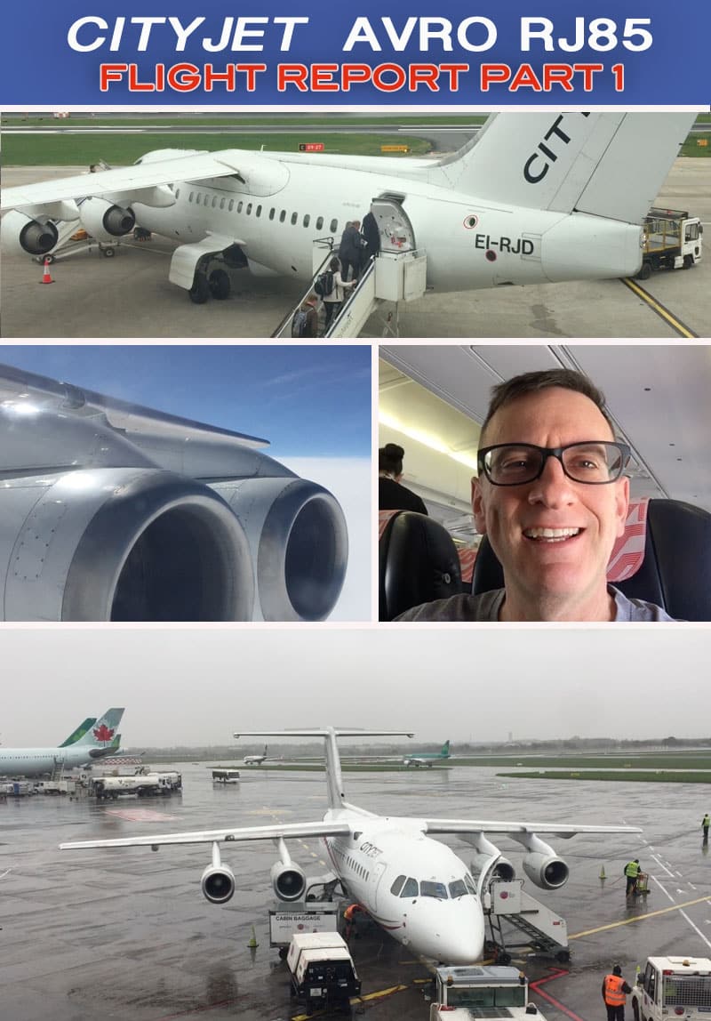 Cityjet RJ85 Flight Review Part 1