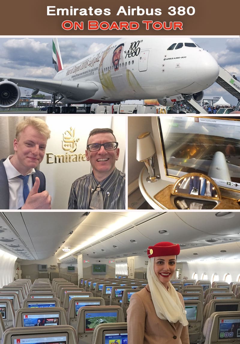 Emirates A380 tour