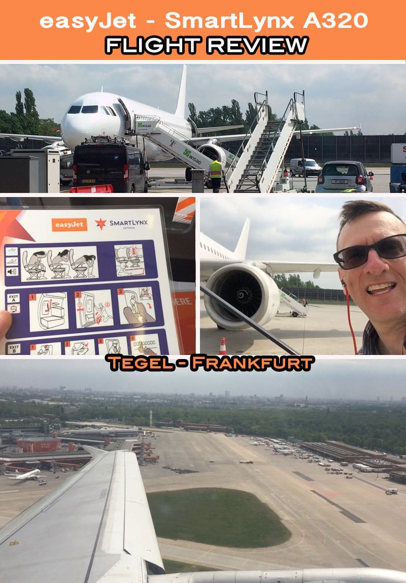 easyJet A320 TXL-FRA flight review