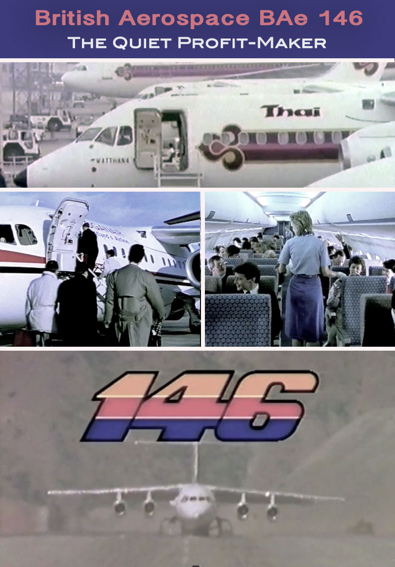 British Aerospace BAe146 The Quiet Profit-Maker (circa 1990)