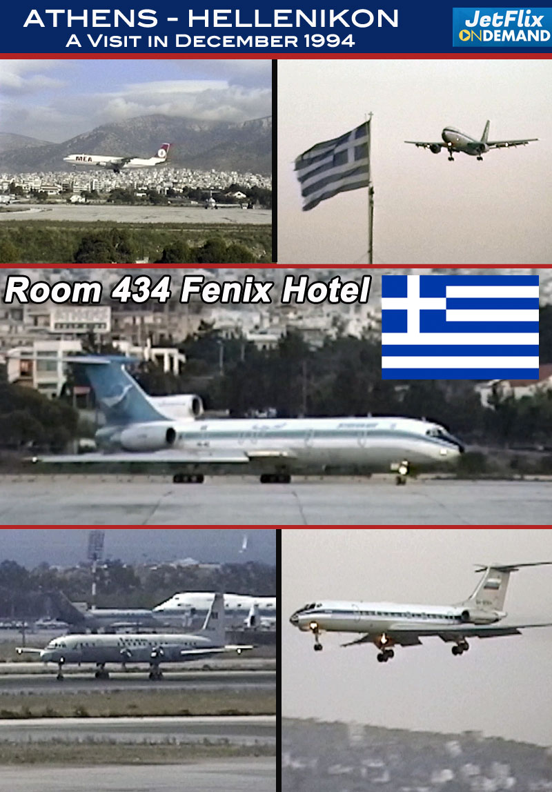 Athens Hellenikon Airport action 1994