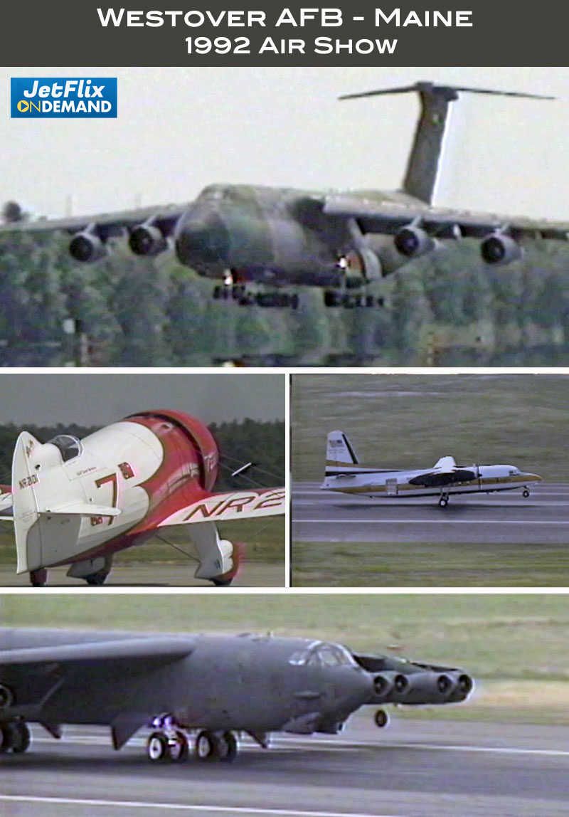 Westover Air Force Base Airshow 1992 USAF C-130 C-5 U-2