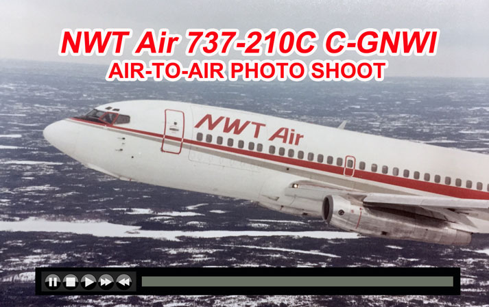 NWTAir 737-210C airtoair 1992 video on JetFlix TV