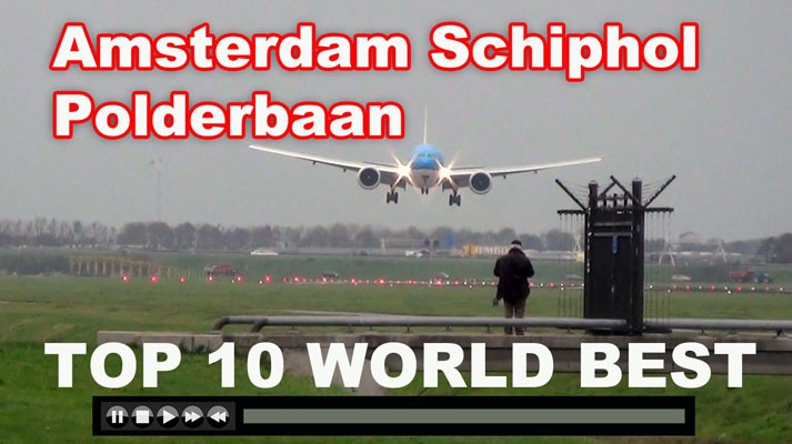 Polderbaan spotting location at Amsterdam Airport