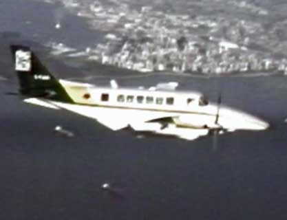 Wagair Beech 99 C-FWAD Air-to-Air Photo Shoot September 1991