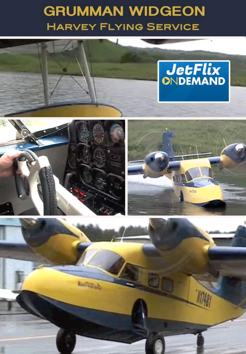 Flying the Grumman Widgeon With Harvey Flying Service