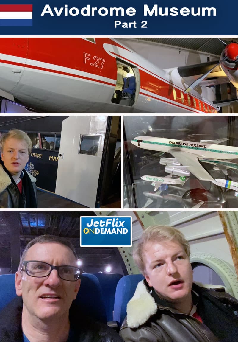 Aviodrome Aviation Museum video tour Part 2 on JetFlix TV