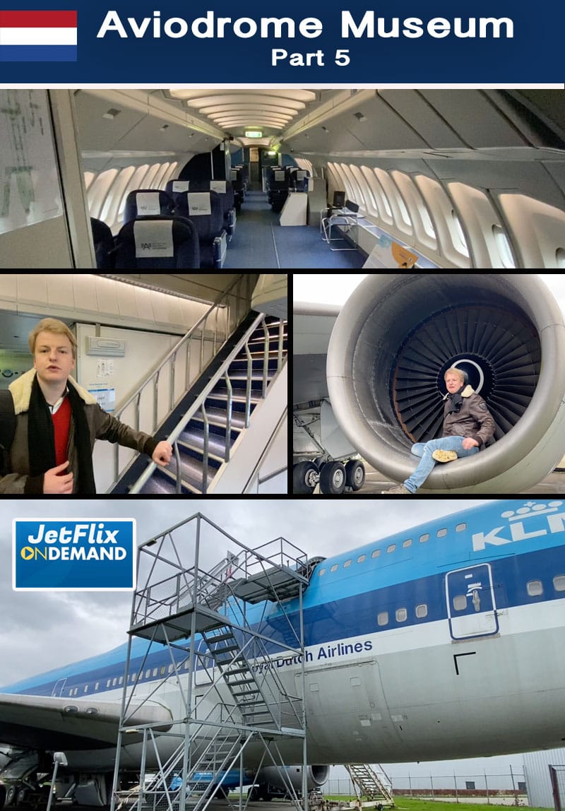 Aviodrome Aviation Museum video tour Part 5 on JetFlix TV