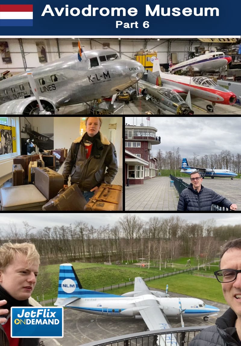 Aviodrome Aviation Museum video tour Part 6 on JetFlix TV