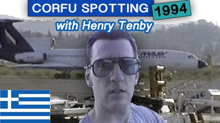 CORFU SPOTTING 1994 Report by Henry Tenby - NOW ON JetFlix TV