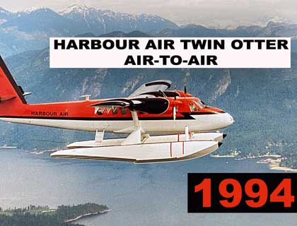 AIR-TO-AIR 1994: HARBOUR AIR (KENN BOREK) DHC-6 from YVR by Henry Tenby