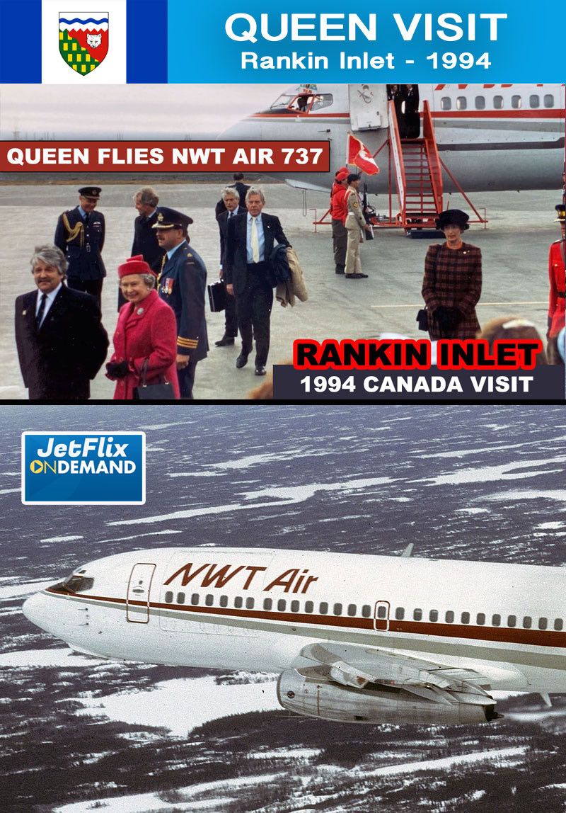 QUEEN'S VISIT to NORTHERN Canada Rankin Inlet AUG22 1994 | with HENRY TENBY (PART 2)