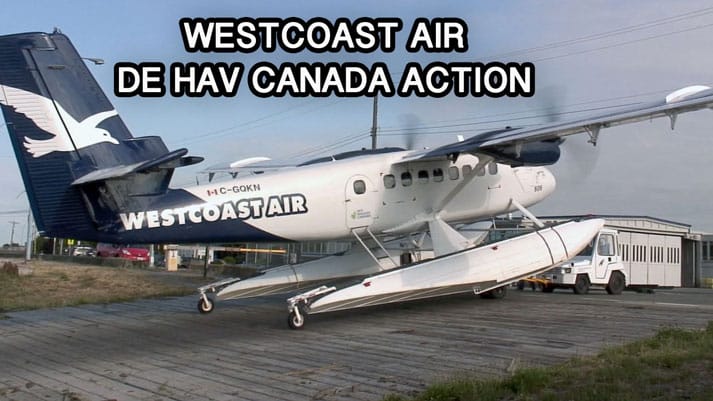 Westcoast Air De Havilland Canada Action YVR 2012 - Now on JetFlix TV