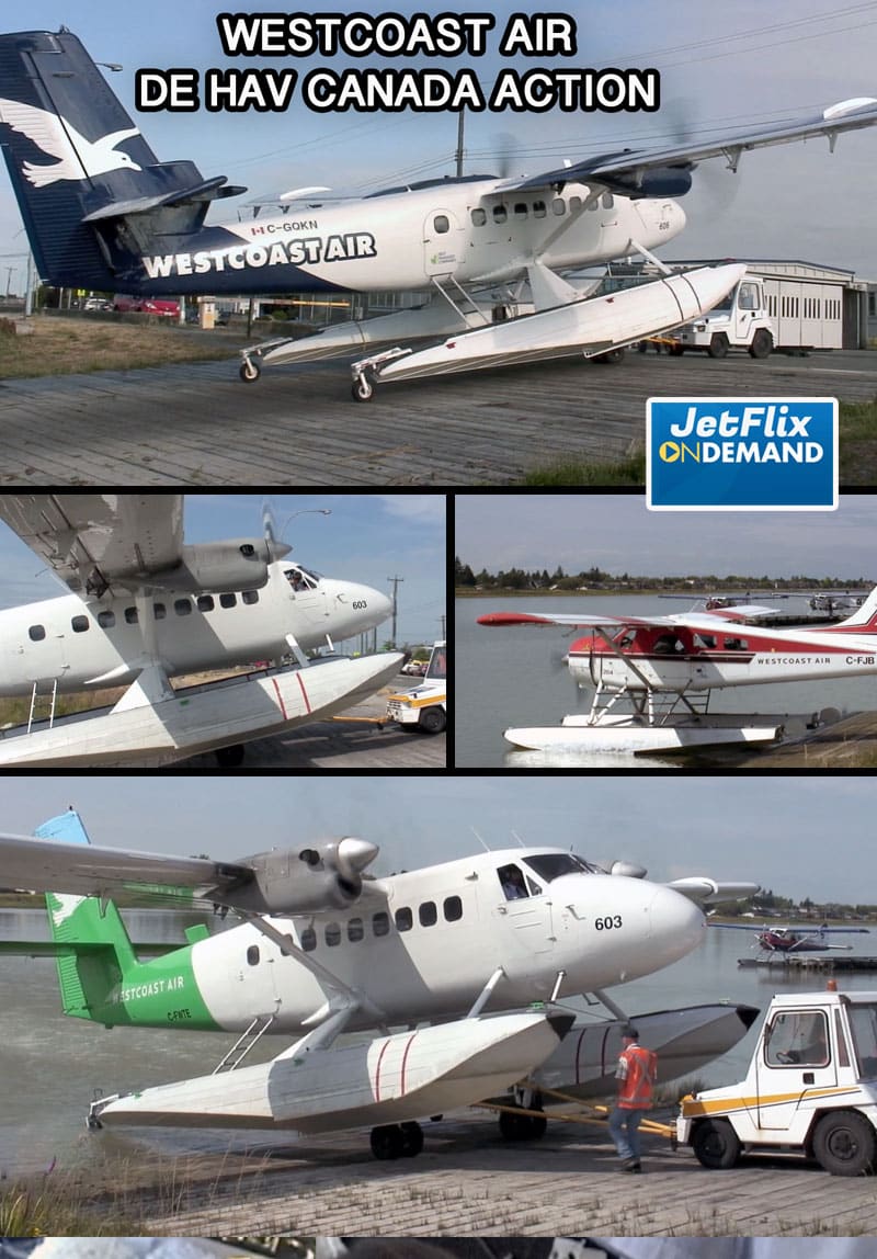 Westcoast Air De Havilland Canada Action YVR 2012