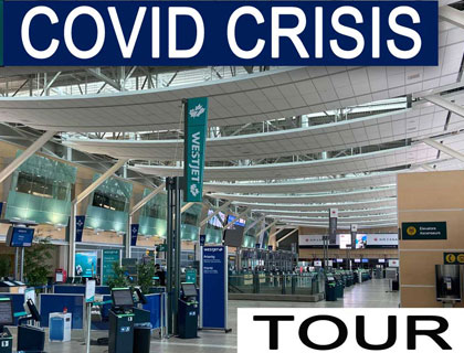 YVR Vancouver Empty Airport Tour During the COVID CRISIS