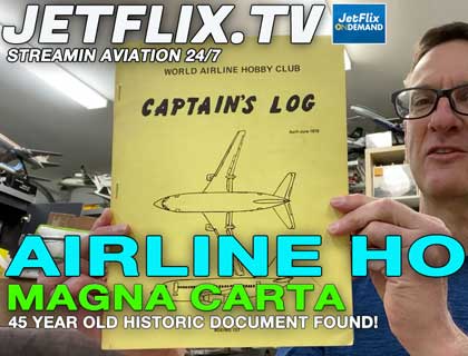 Airline Hobby Magna Carta from 1975 Discovered