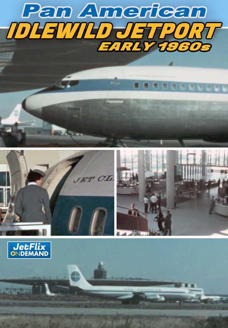 Pan American Airlines New York Jet Port Circa 1960