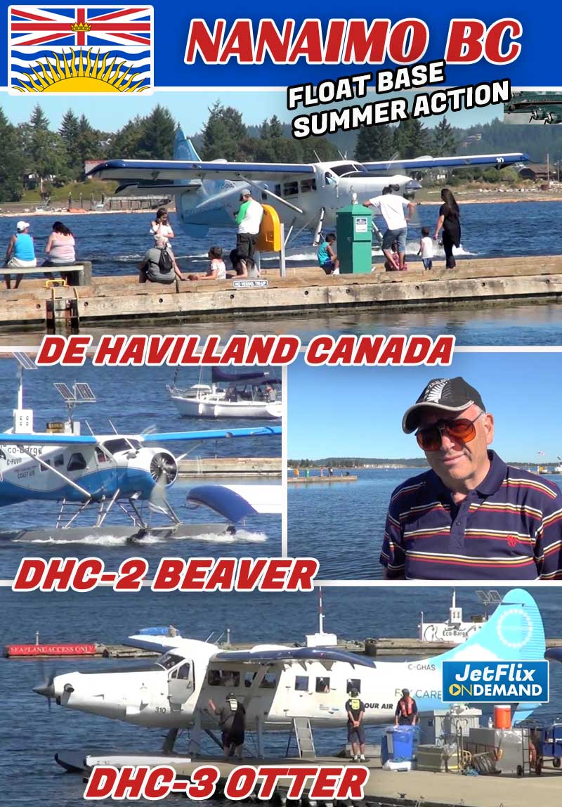Nanaimo BC Float Plane Spotting - De Havilland Canada Seaplane City