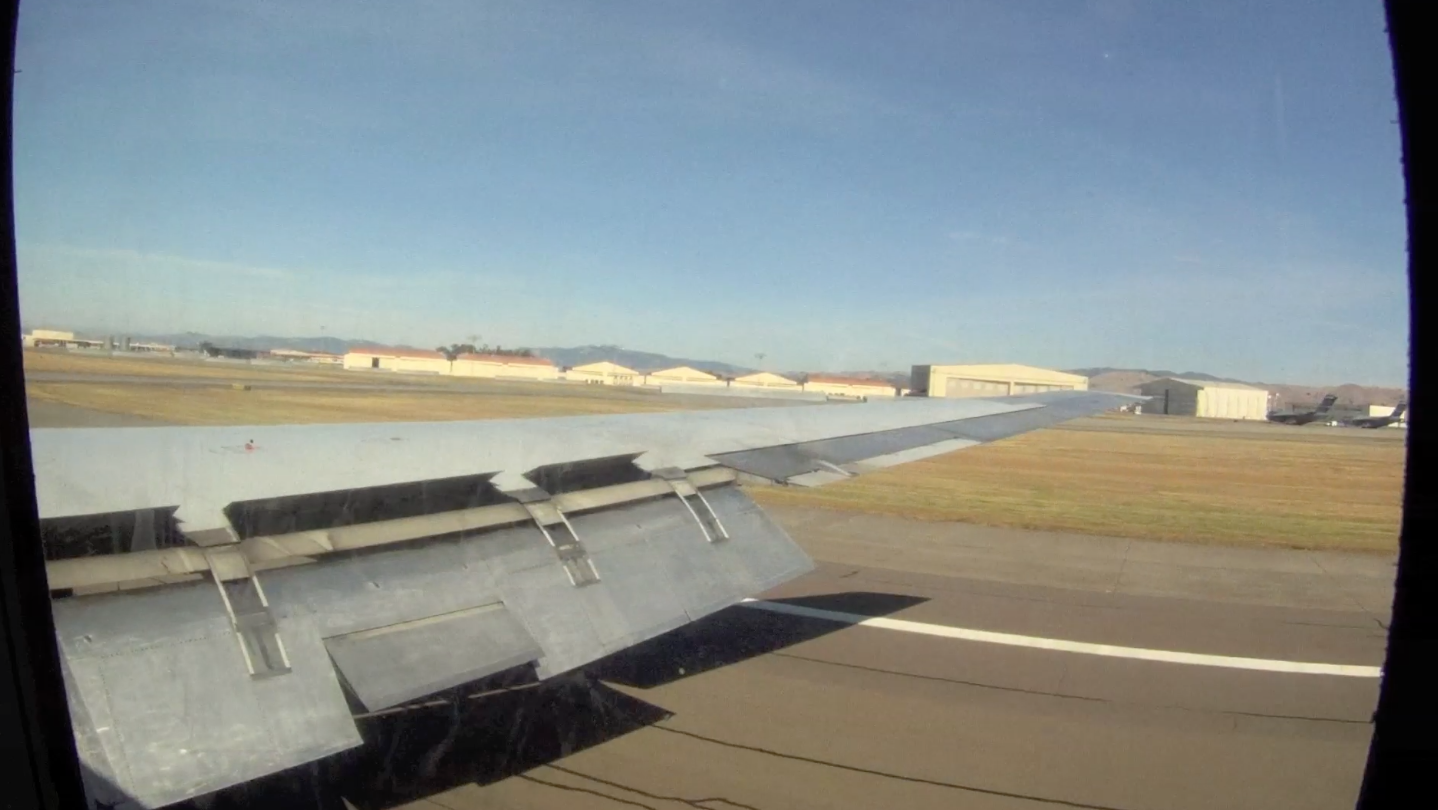 ATI DC-8-62 N799AL landing at Travis AFB last time ever on May 12, 2013. This is a screenshot from the 9 episode mini series "DC-8 Farewell" that streams on the JetFlix TV streaming service for aviation super fans.