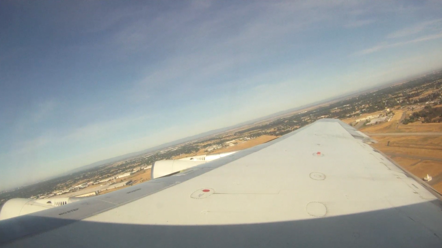 ATI DC-8-62 N799AL leaves a trail of smoke on its final flight within the Continental United States having departed from McClellan Airport on May 12, 2013, bound for Travis AFB. This is a screenshot from the 9 episode mini series "DC-8 Farewell" that streams on the JetFlix TV streaming service for aviation super fans.