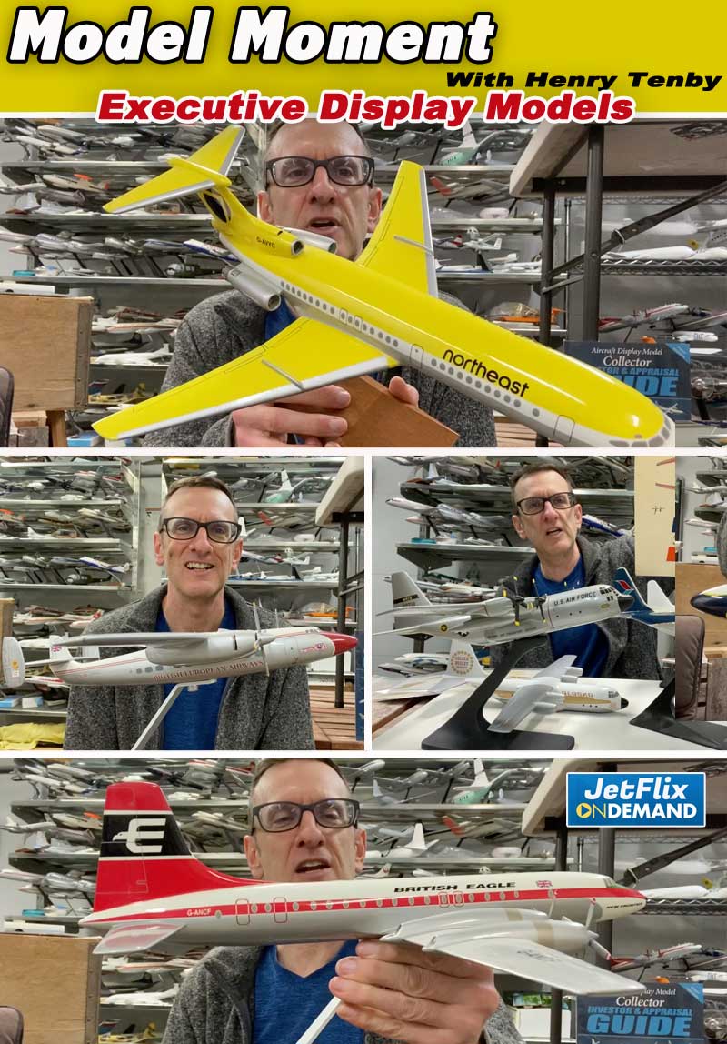 Model Moment with Henry Tenby | Executive Display Models BEA AS.57 BOAC British Eagle Britannia