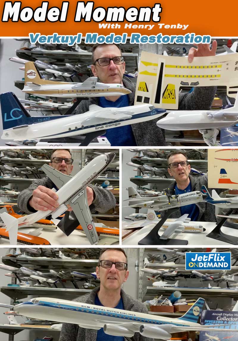 Model Moment with Henry Tenby | When to refinish Verkuyl aircraft display models