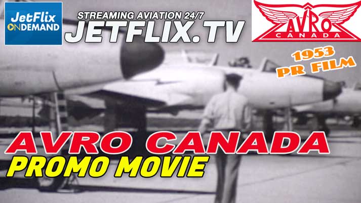 AVRO Canada CF100 Canuck Orenda Engine Production 1953 - Now streaming on JetFlix TV