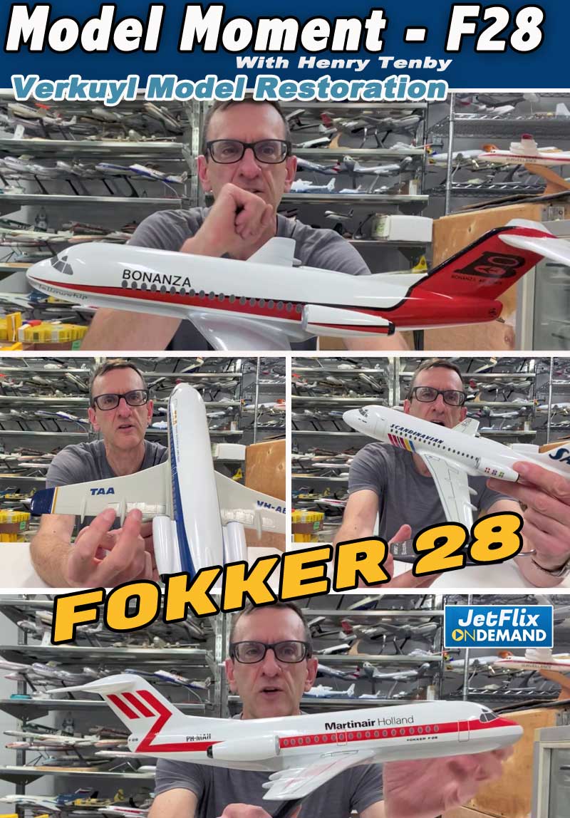 Model Moment with Henry Tenby #20 | Verkuyl F28 Airline Livery Restorations