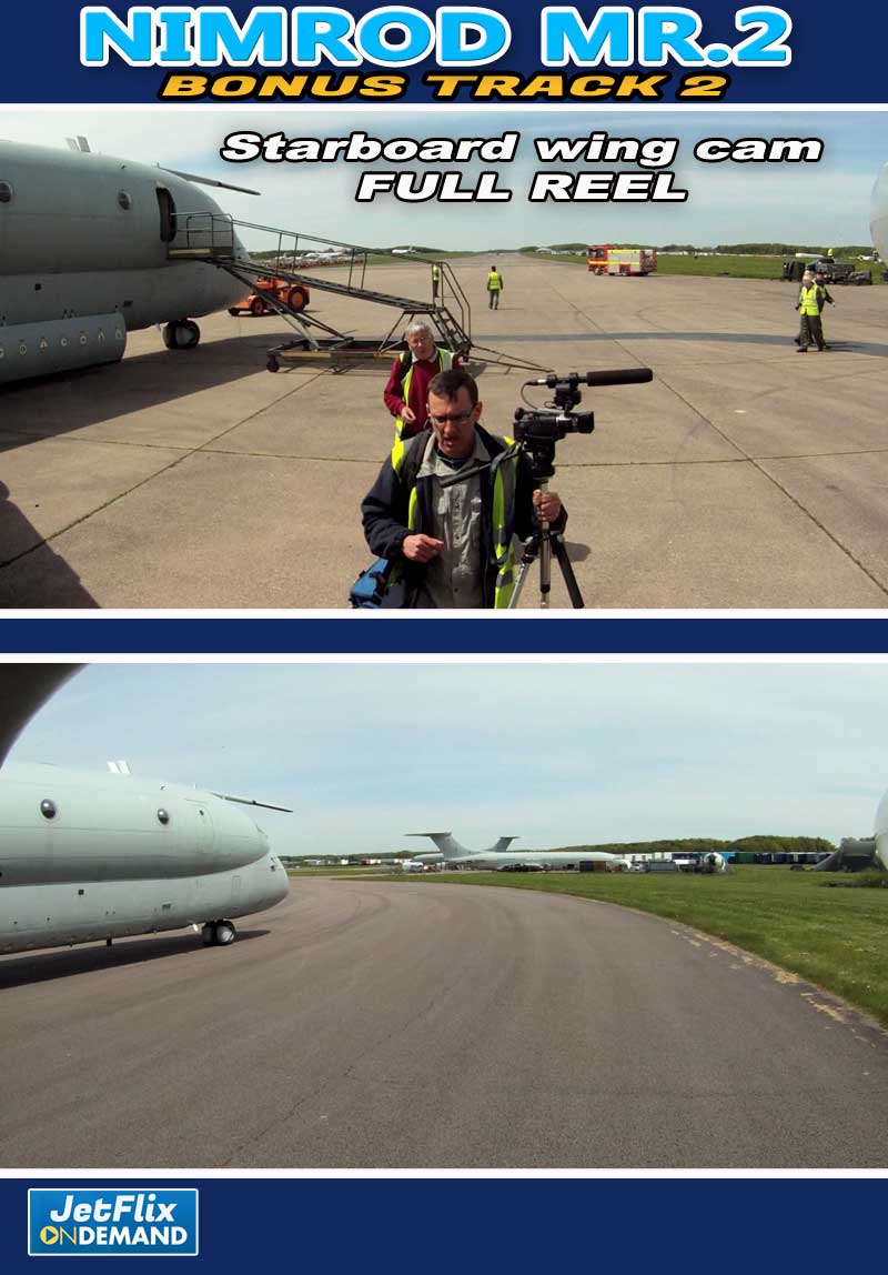 NIMROD MR.2 XV226 - Starboard Wingcam - BONUS VIDEO 2