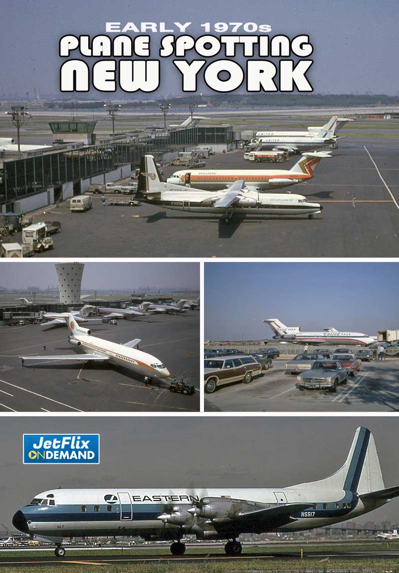 New York City Plane Spotting 1971-1972 / La Guardia and JFK Airports
