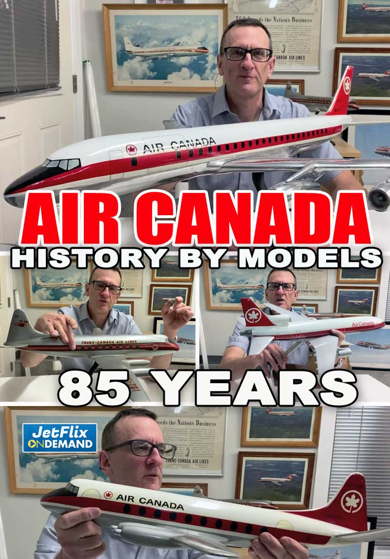 Model Moment with Henry Tenby | Air Canada 85 Years Anniversary Models History