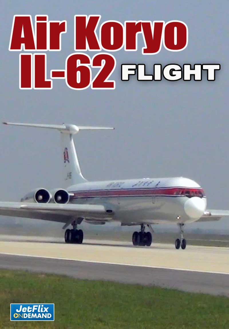 North Korea Aviation Holiday 2015 - IL-62 Pleasure Flight