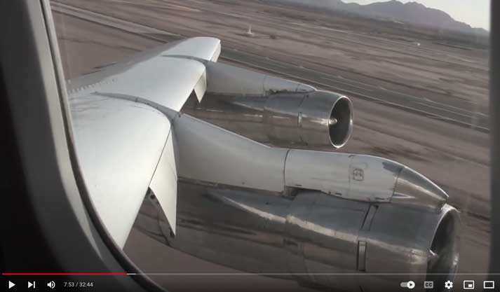 30 Minute Flight in a Boeing 720 in Real Time [HD] [FULL SHOW30min JetFlix TV]