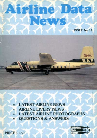 Airline Data News ISSUE No 15