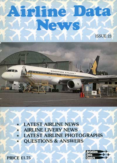 Airline Data News ISSUE No 23