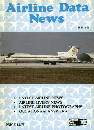Airline Data News ISSUE No 25
